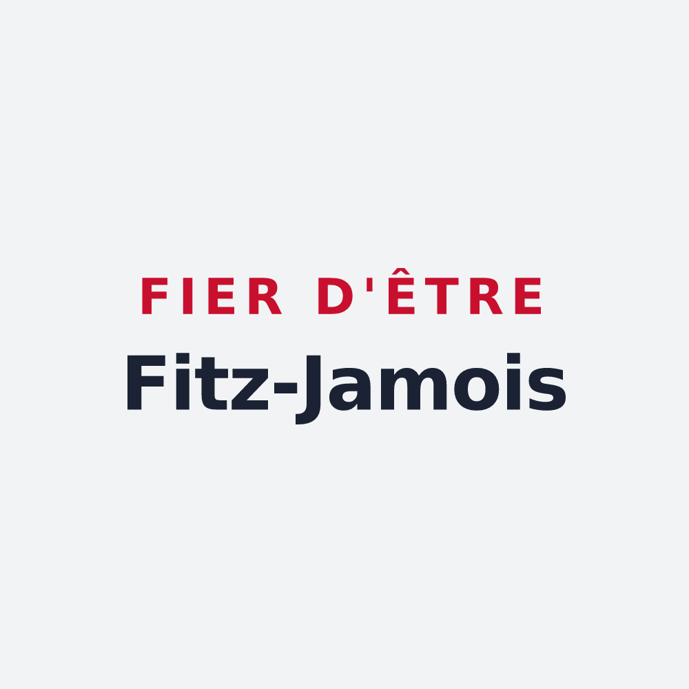 Poster « Fier d'être Fitz-Jamois » — design pour Fitz-James