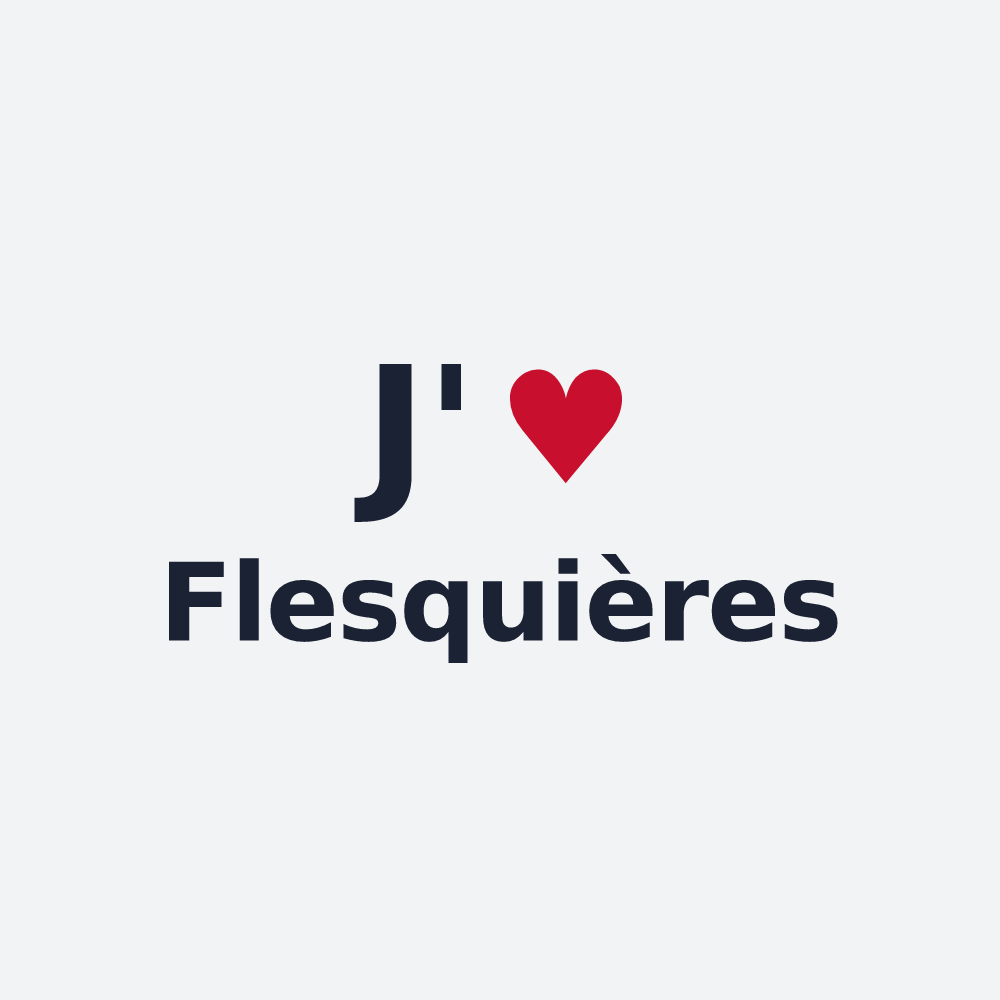 Poster personnalisé Flesquières — design J'aime Flesquières