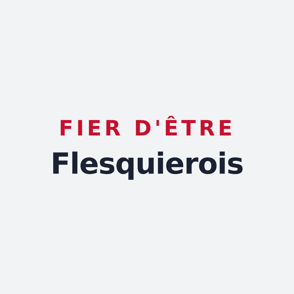 Poster « Fier d'être Flesquierois » — design pour Flesquières