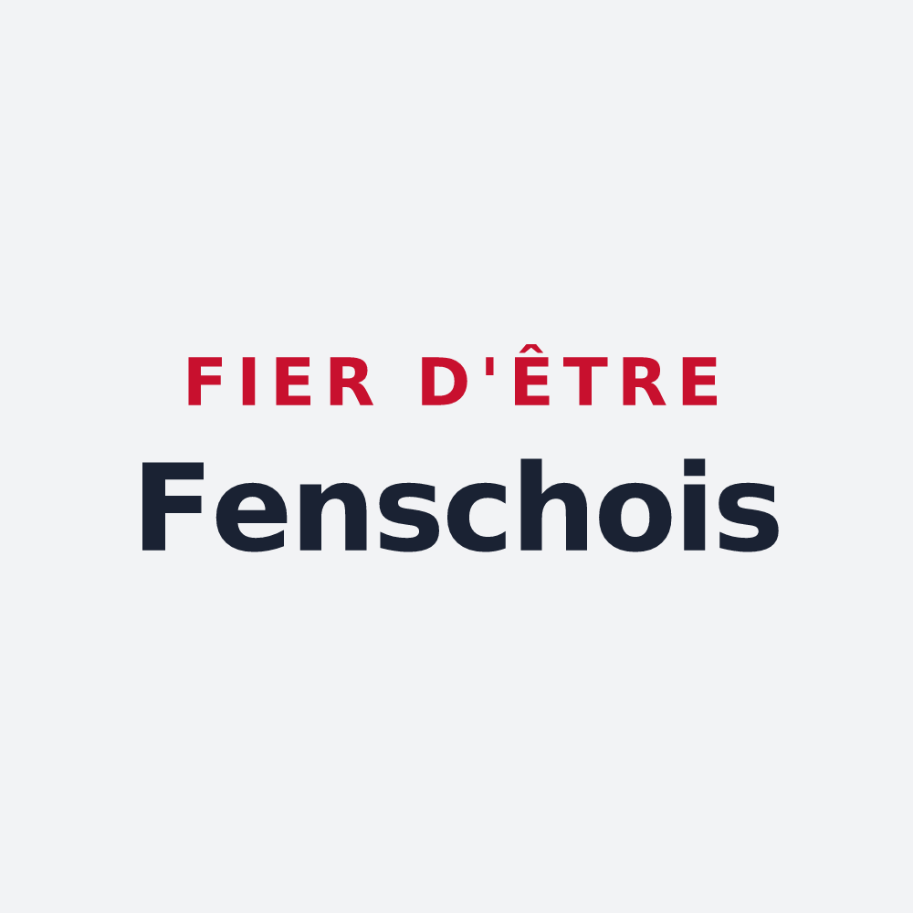 Poster « Fier d'être Fenschois » — design pour Fontoy