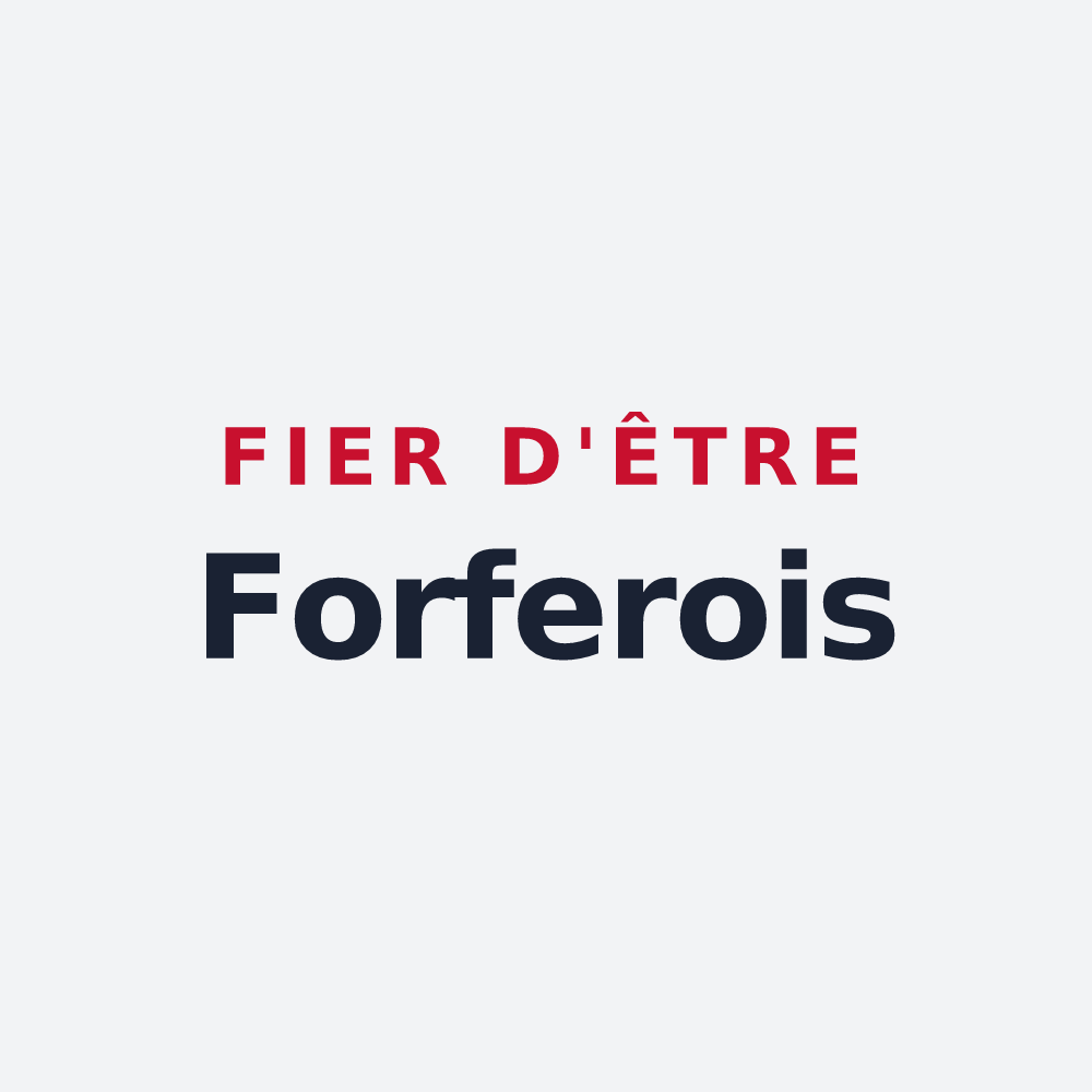 Poster « Fier d'être Forferois » — design pour Forfry