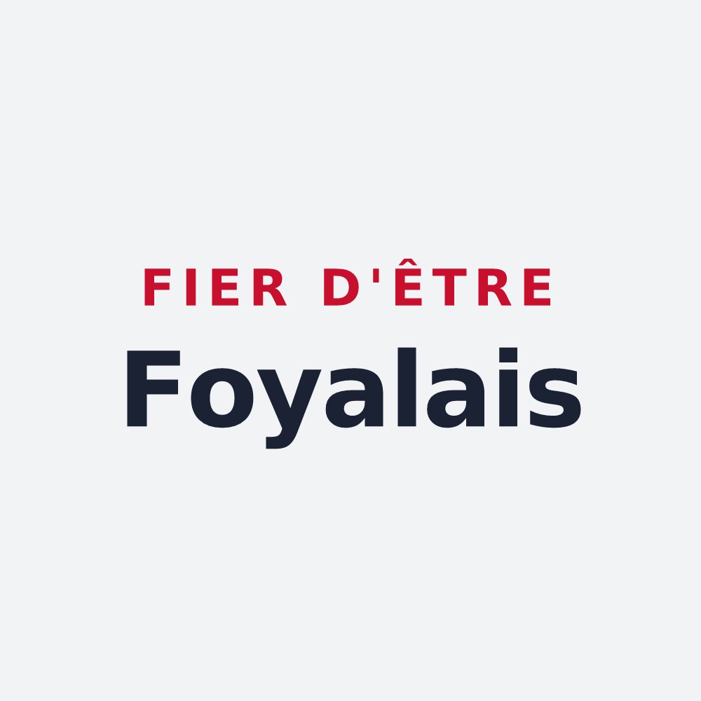 Poster « Fier d'être Foyalais » — design pour Fort-de-France