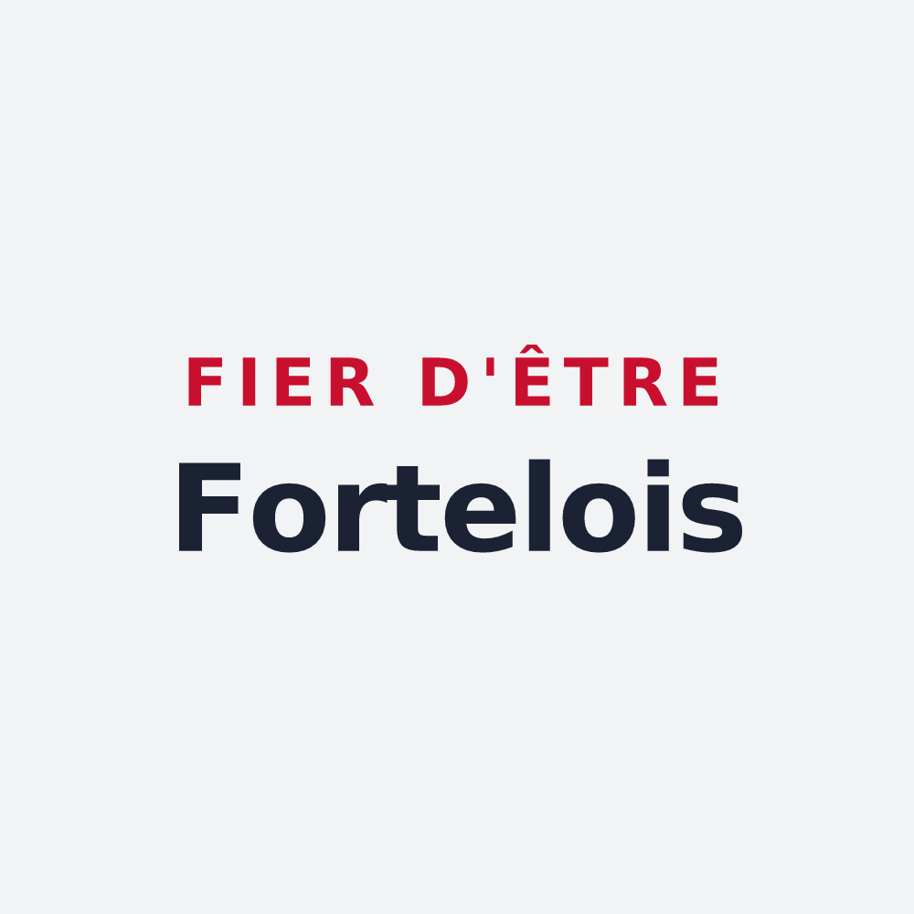 Poster « Fier d'être Fortelois » — design pour Fortel-en-Artois