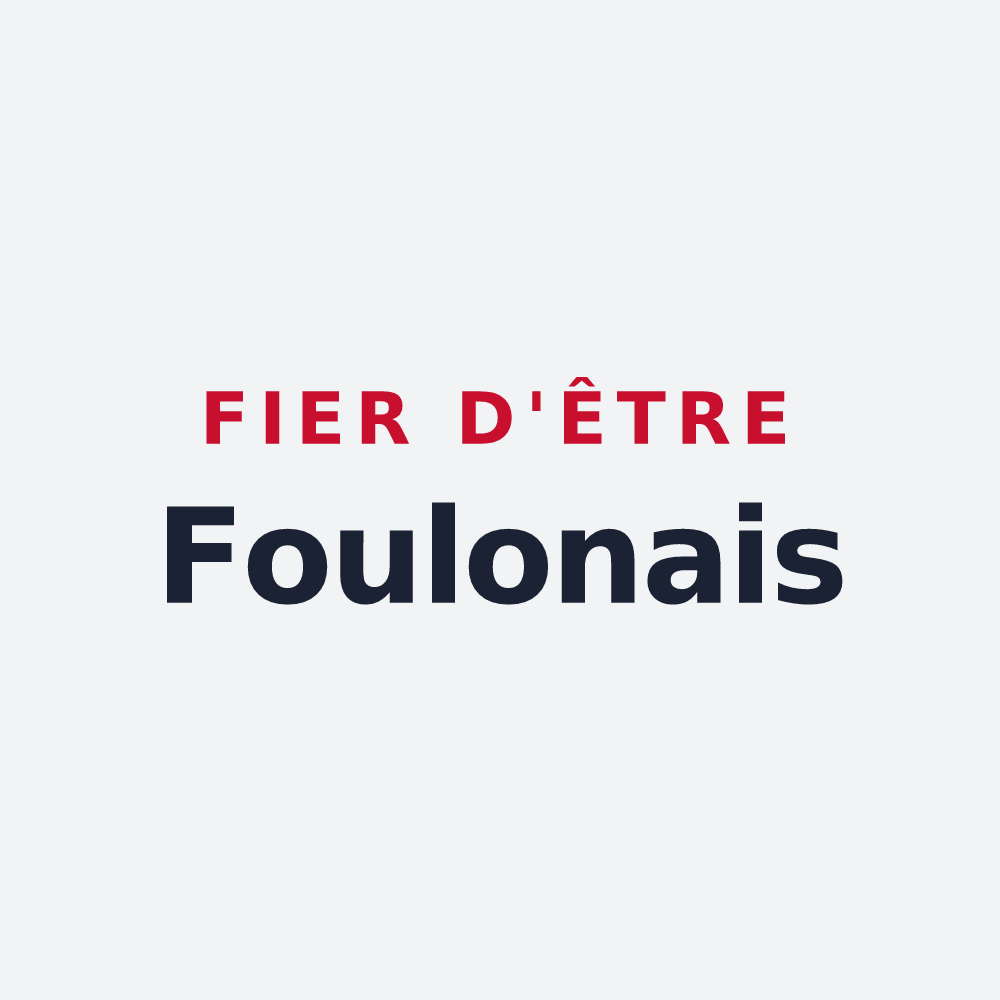 Poster « Fier d'être Foulonais » — design pour Foulognes