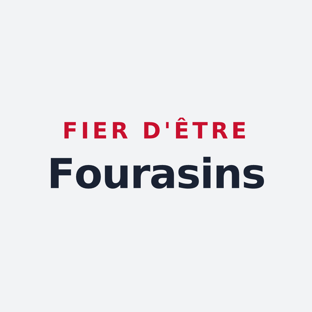 Poster « Fier d'être Fourasins » — design pour Fouras