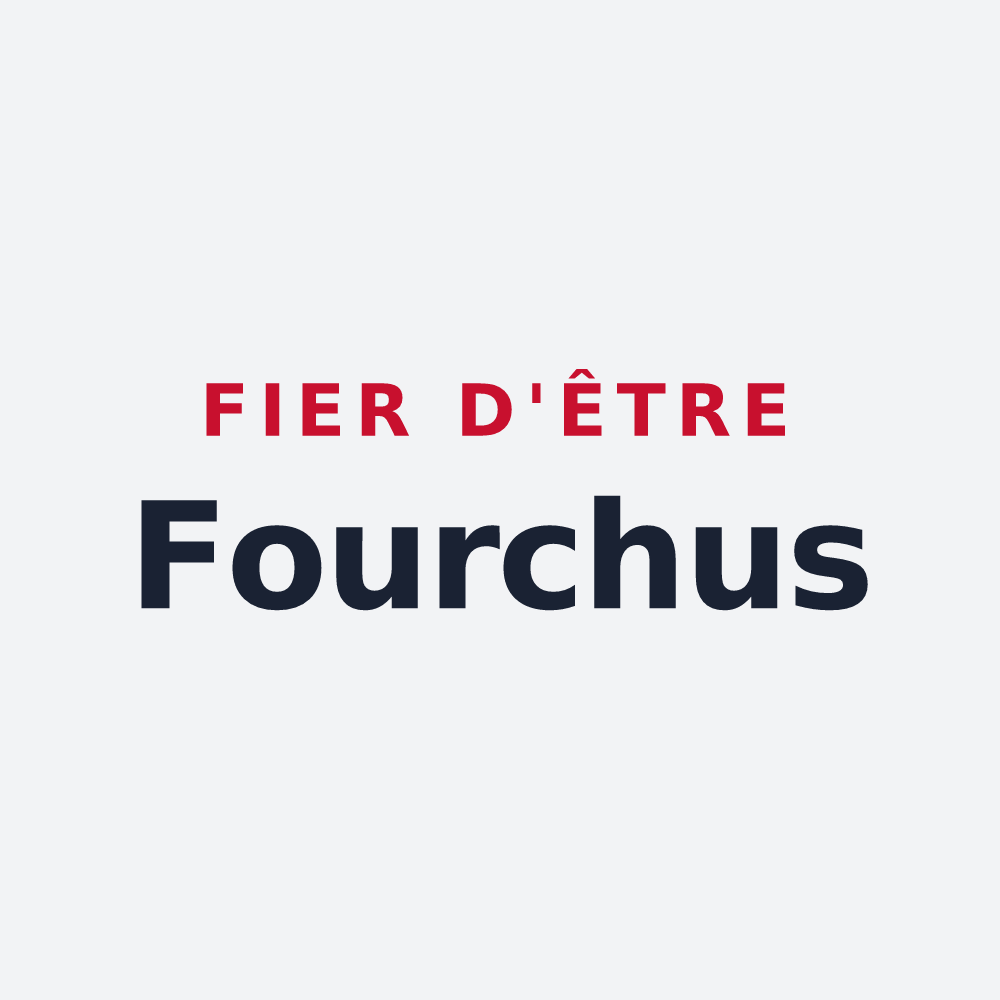 Poster « Fier d'être Fourchus » — design pour Fourches