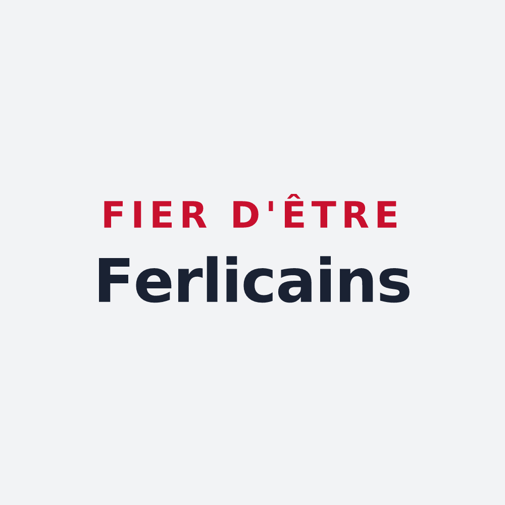 Poster « Fier d'être Ferlicains » — design pour Fraillicourt