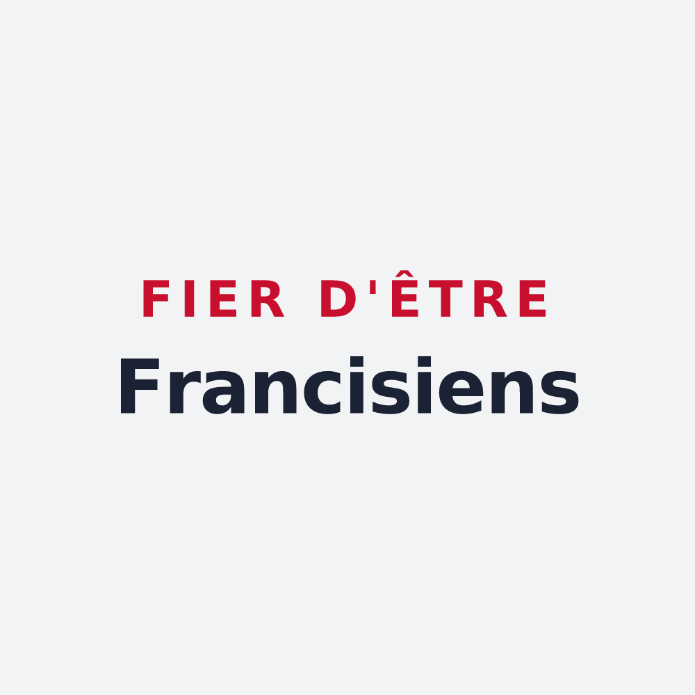Poster « Fier d'être Francisiens » — design pour Francières