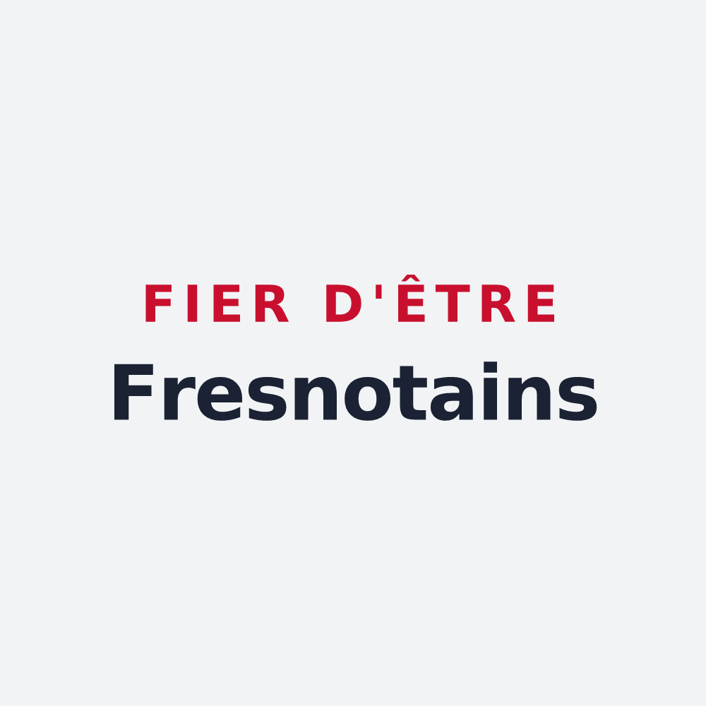 Poster « Fier d'être Fresnotains » — design pour Frasnoy