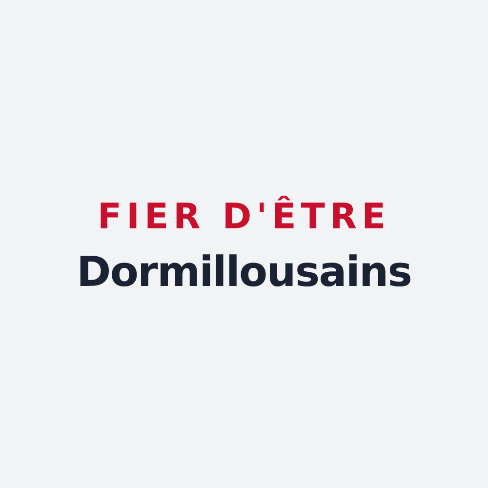 Poster « Fier d'être Dormillousains » — design pour Freissinières