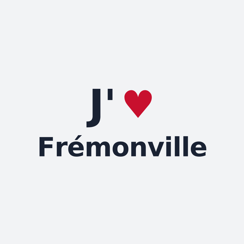 Poster personnalisé Frémonville — design J'aime Frémonville