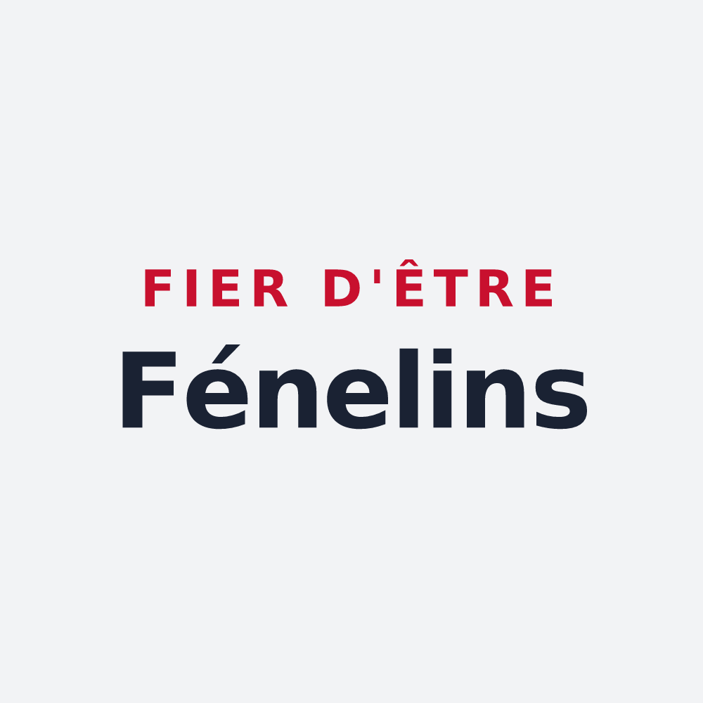 Poster « Fier d'être Fénelins » — design pour Freney