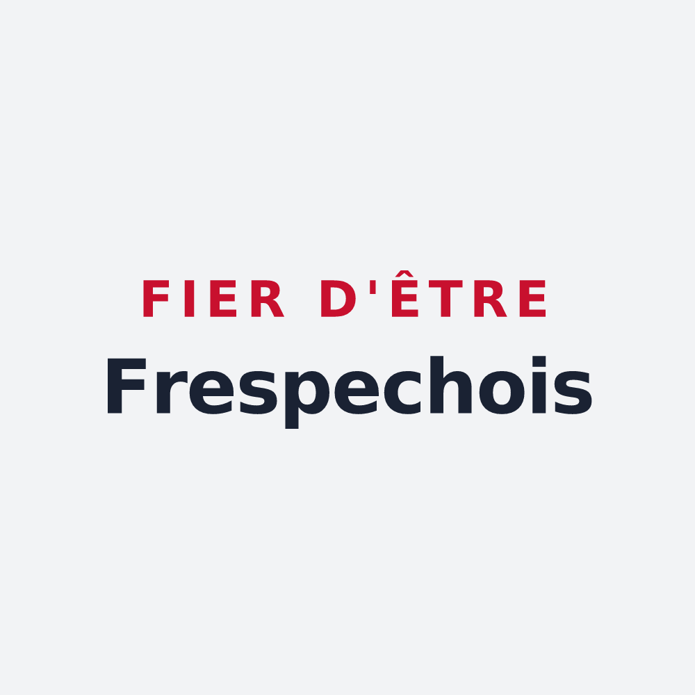Poster « Fier d'être Frespechois » — design pour Frespech