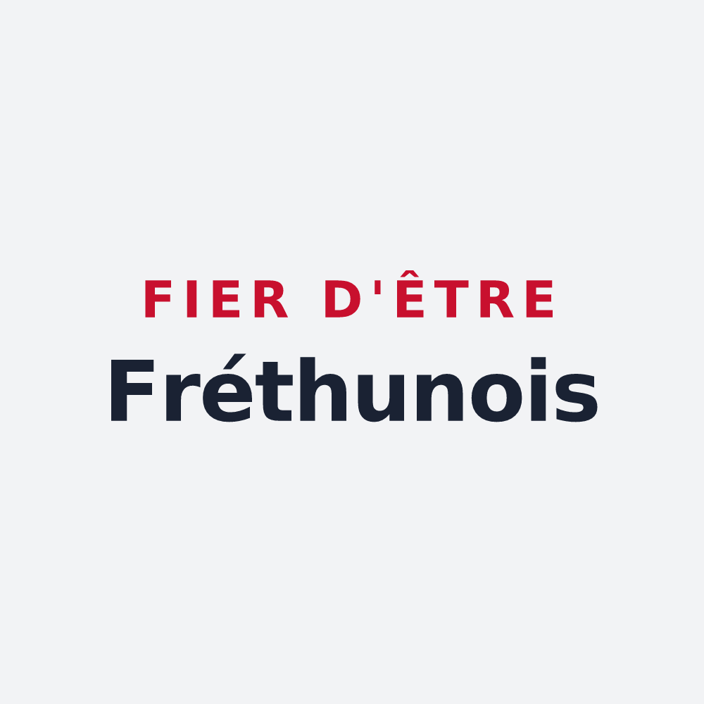 Poster « Fier d'être Fréthunois » — design pour Fréthun
