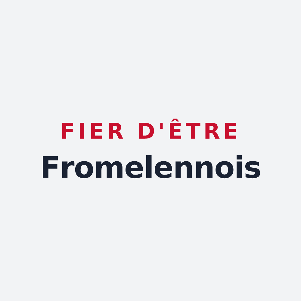 Poster « Fier d'être Fromelennois » — design pour Fromelennes