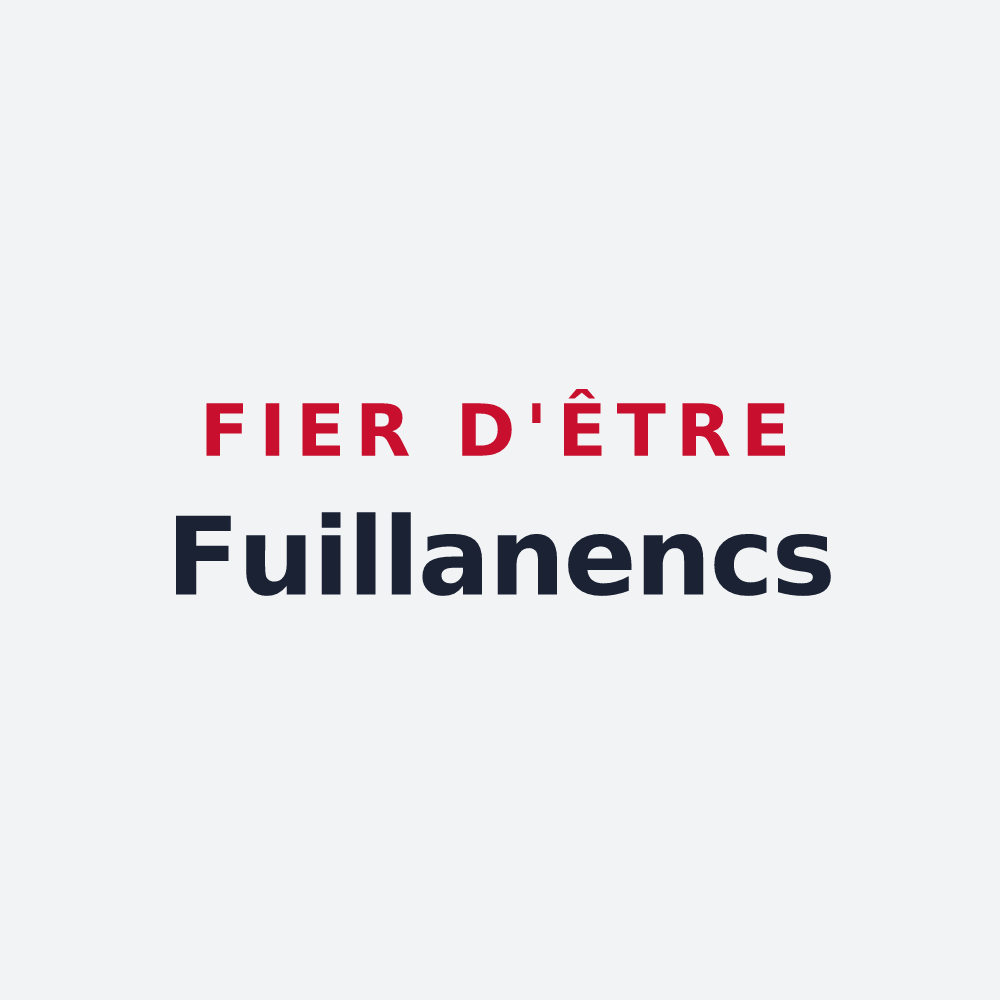 Poster « Fier d'être Fuillanencs » — design pour Fuilla