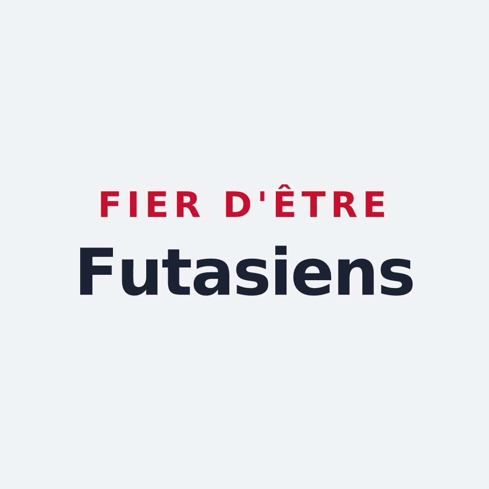 Poster « Fier d'être Futasiens » — design pour Futeau