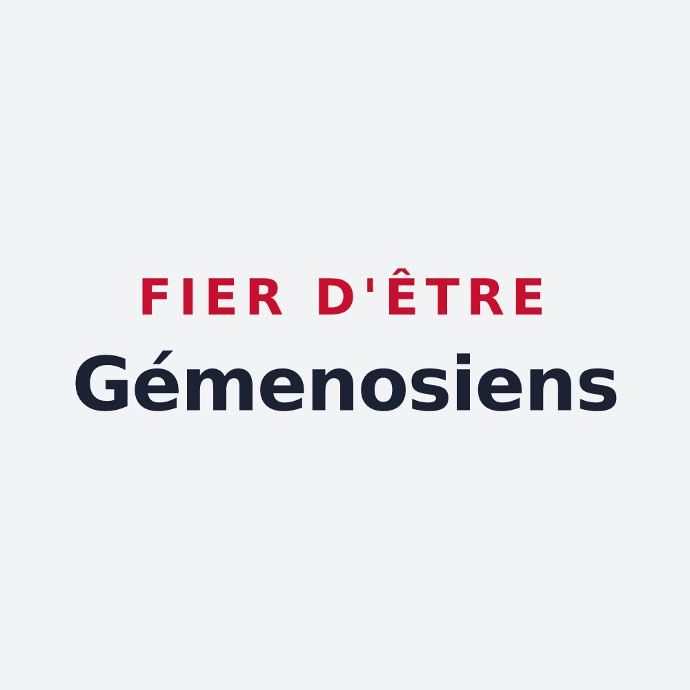 Poster « Fier d'être Gémenosiens » — design pour Gémenos