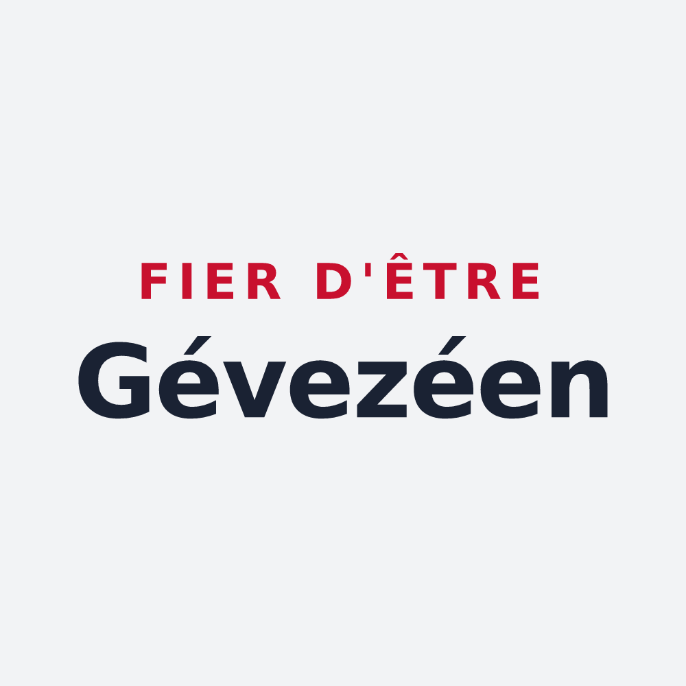 Poster « Fier d'être Gévezéen » — design pour Gévezé