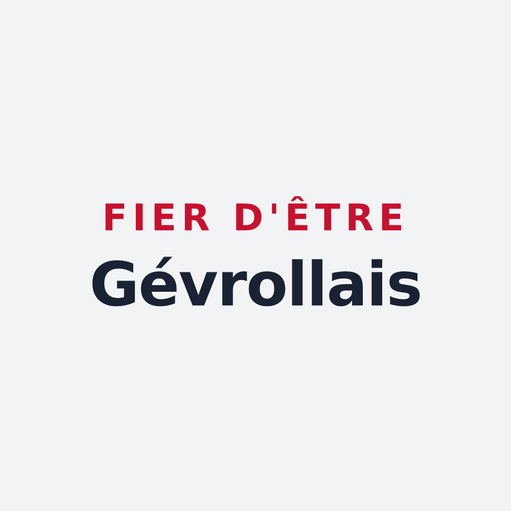 Poster « Fier d'être Gévrollais » — design pour Gevrolles