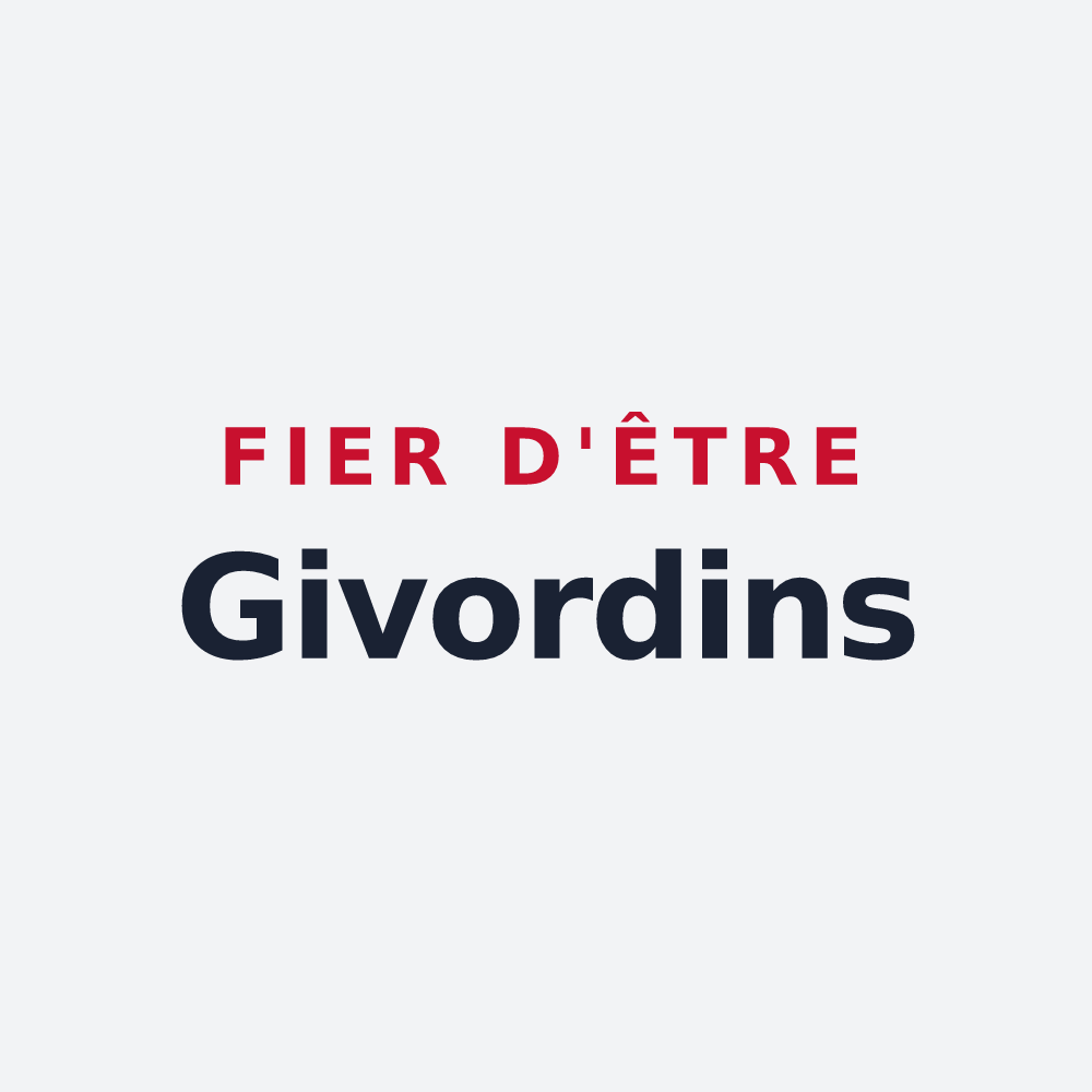 Poster « Fier d'être Givordins » — design pour Givors