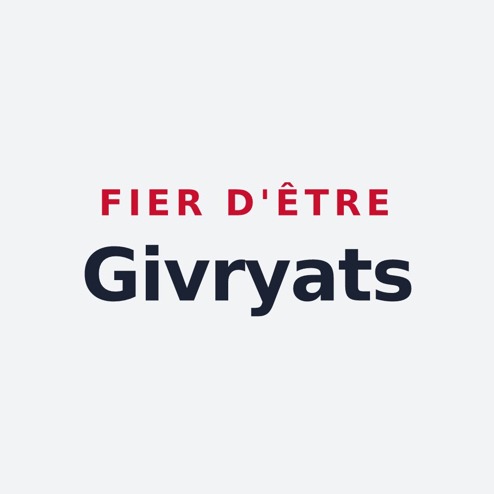 Poster « Fier d'être Givryats » — design pour Givry