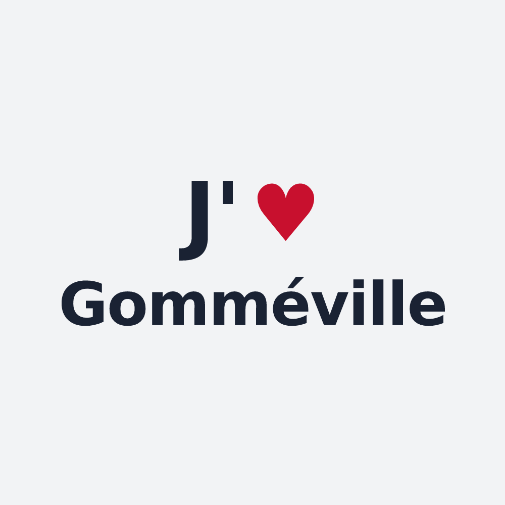 Poster personnalisé Gomméville — design J'aime Gomméville