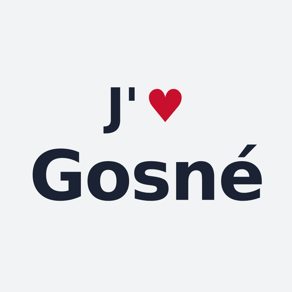 Poster personnalisé Gosné — design J'aime Gosné