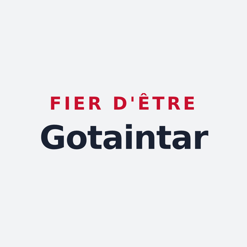 Poster « Fier d'être Gotaintar » — design pour Gotein-Libarrenx