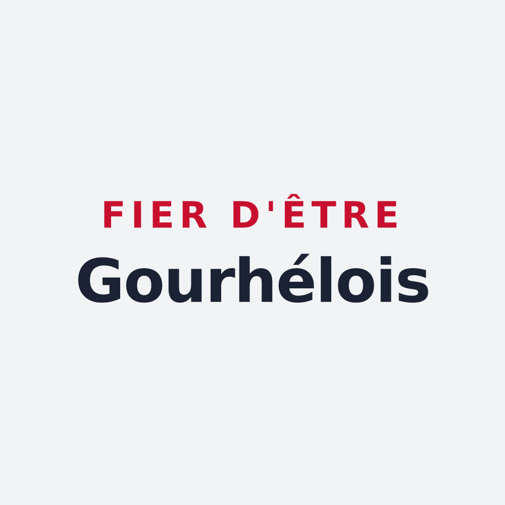 Poster « Fier d'être Gourhélois » — design pour Gourhel