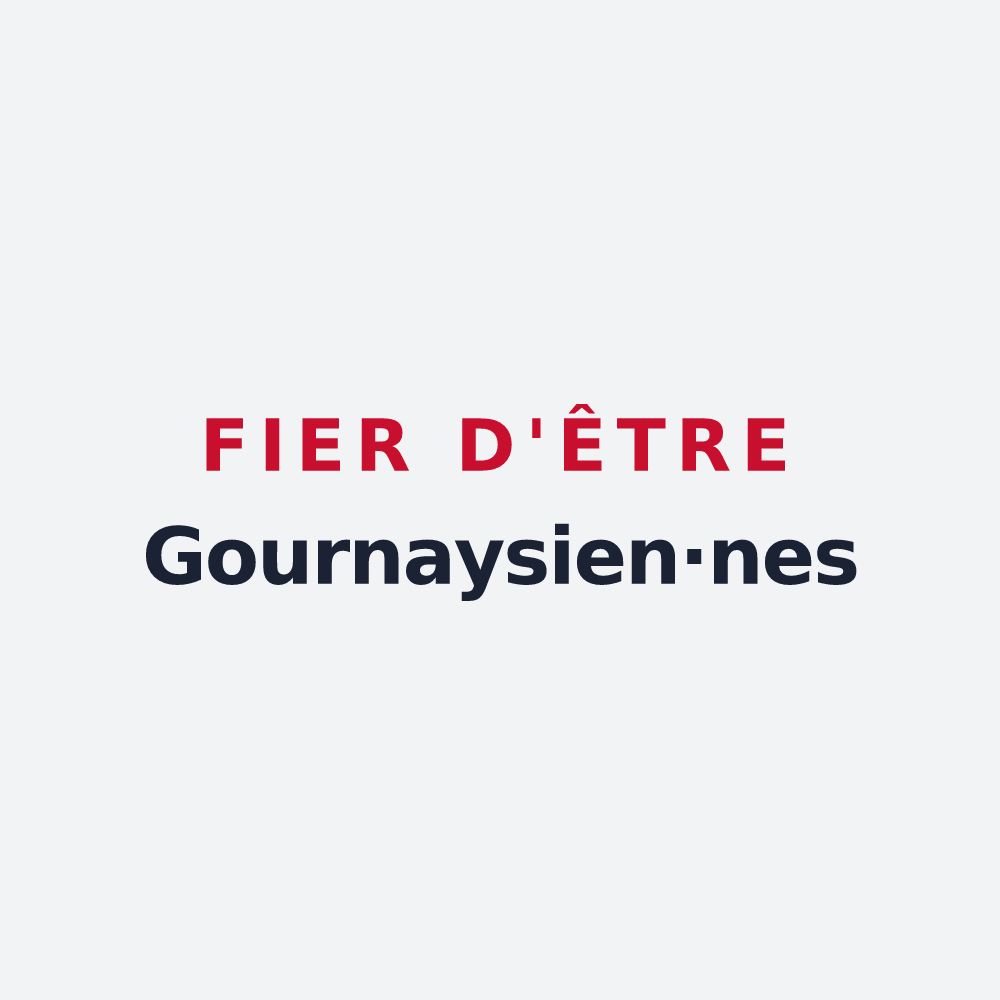 Poster « Fier d'être Gournaysien·nes » — design pour Gournay-sur-Marne
