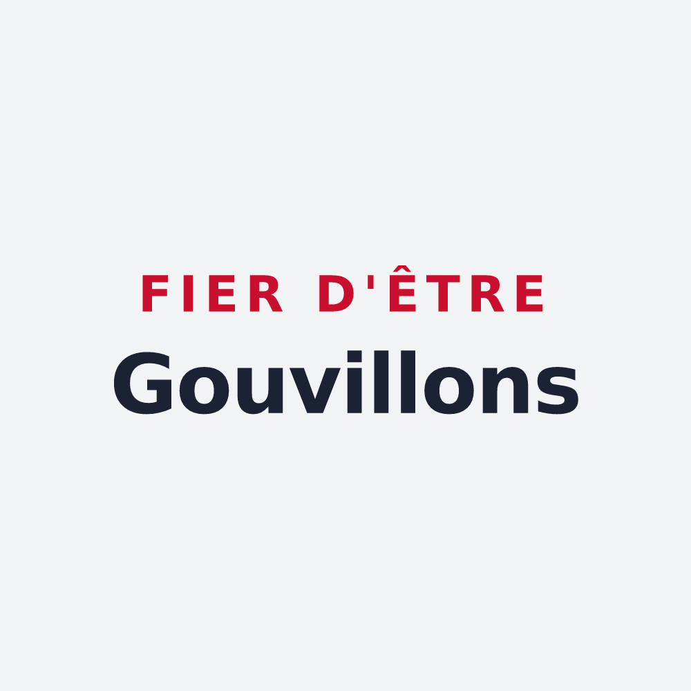 Poster « Fier d'être Gouvillons » — design pour Gouvets