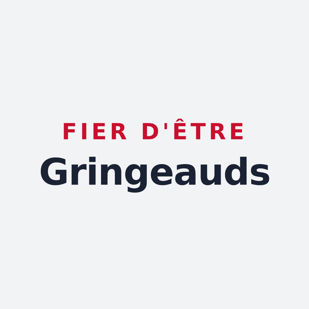 Poster « Fier d'être Gringeauds » — design pour Granges-Aumontzey
