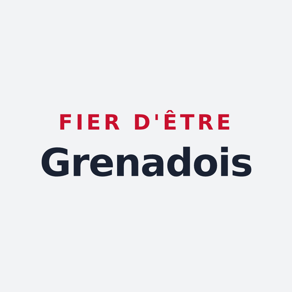 Poster « Fier d'être Grenadois » — design pour Grenade-sur-l'Adour