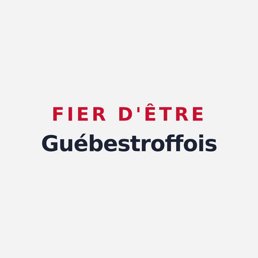 Poster « Fier d'être Guébestroffois » — design pour Guébestroff