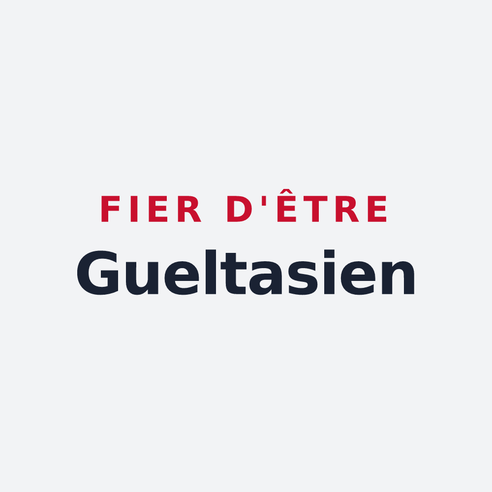 Poster « Fier d'être Gueltasien » — design pour Gueltas