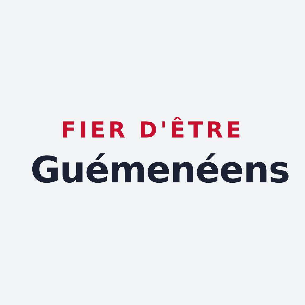 Poster « Fier d'être Guémenéens » — design pour Guémené-Penfao