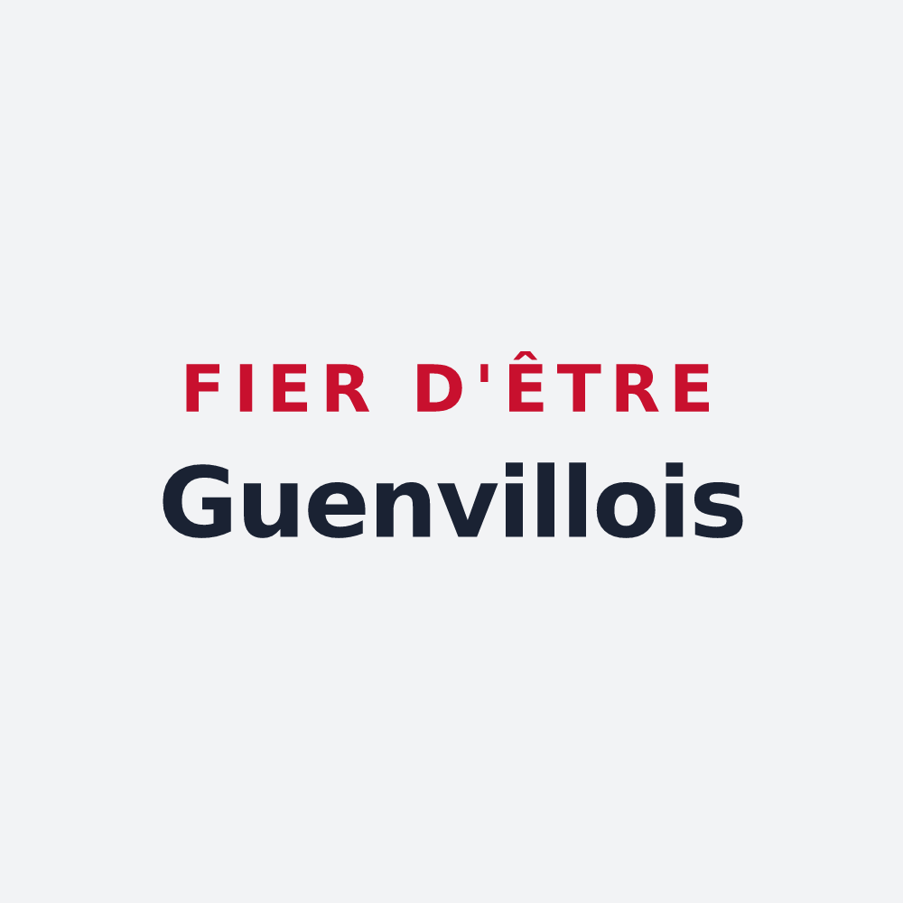 Poster « Fier d'être Guenvillois » — design pour Guenviller
