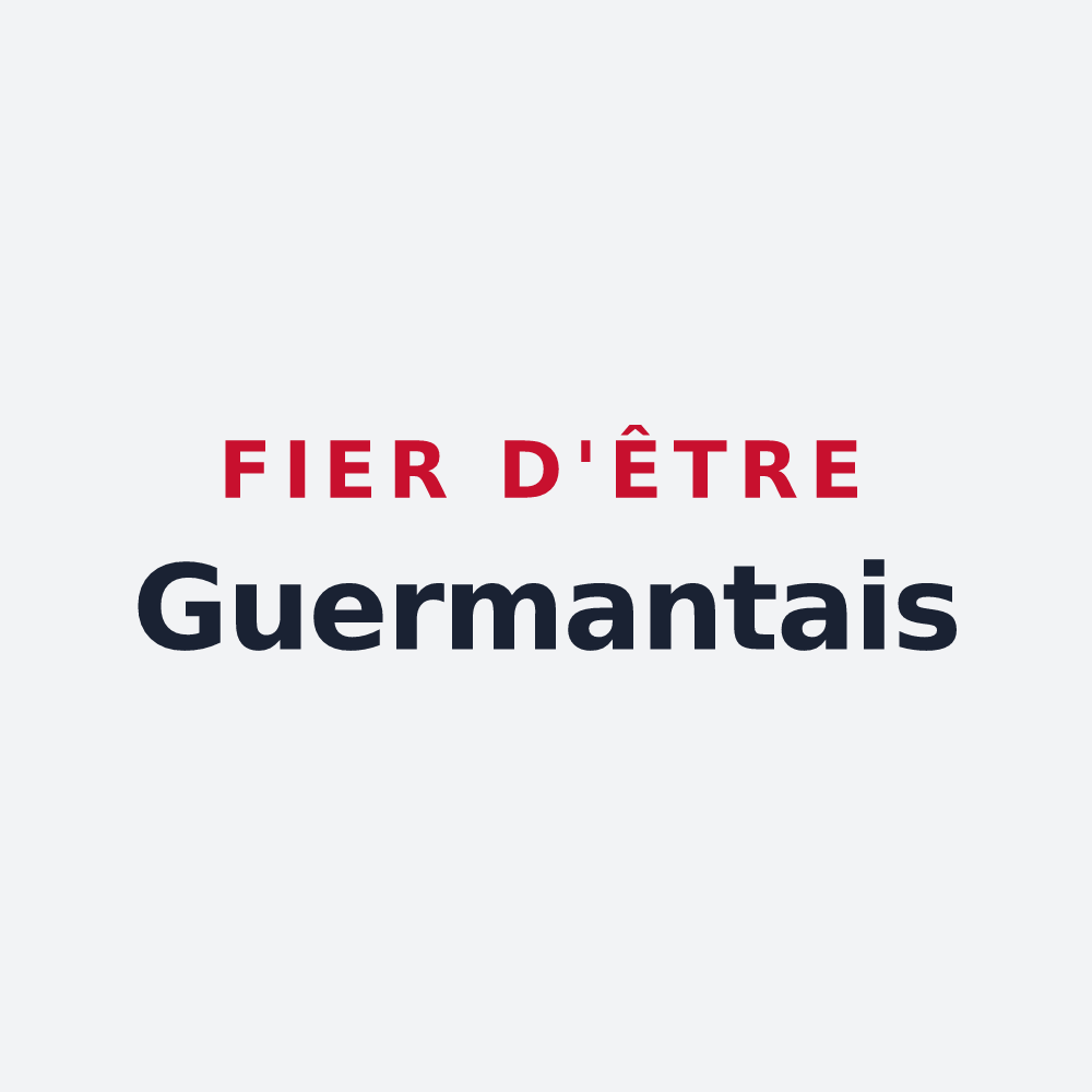 Poster « Fier d'être Guermantais » — design pour Guermantes