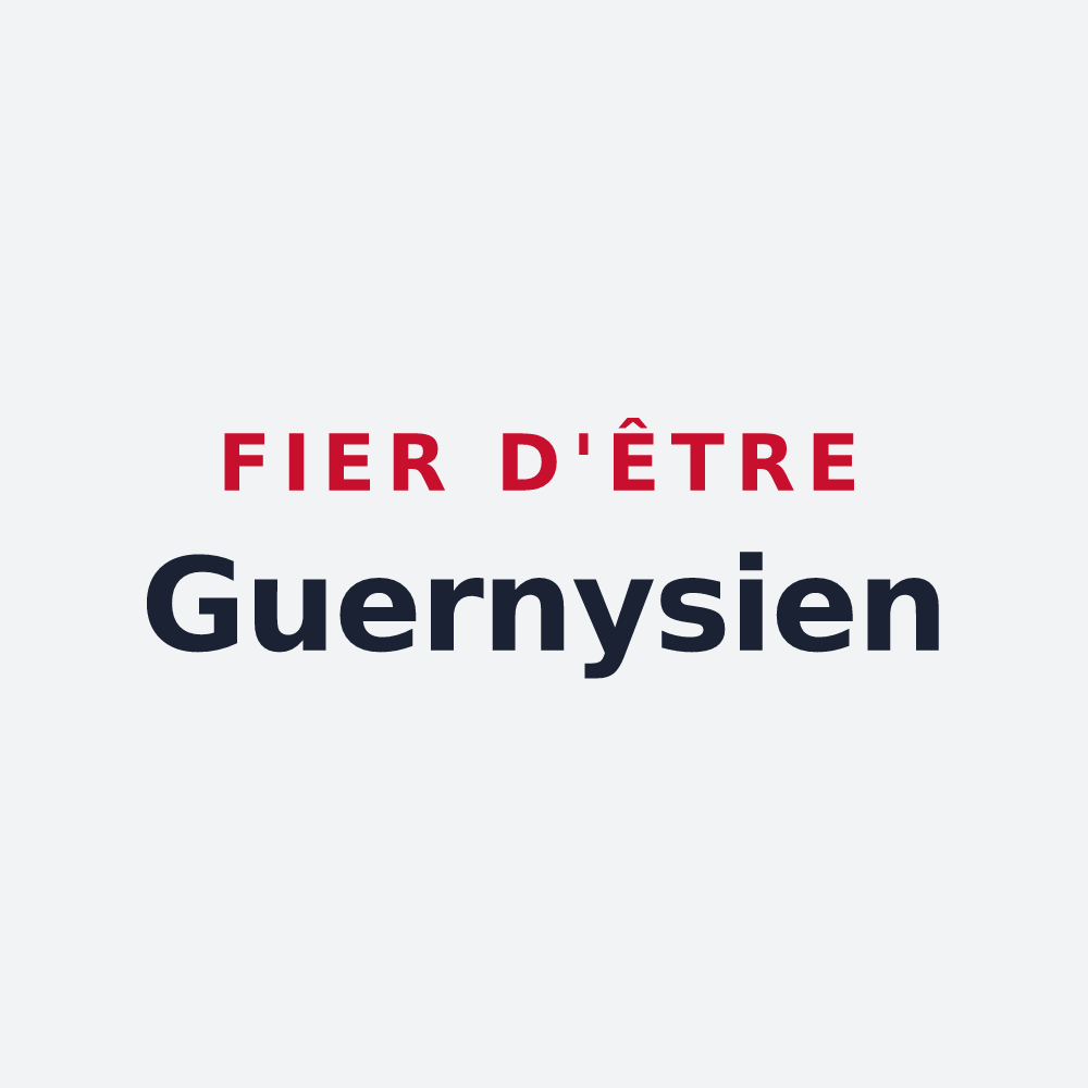 Poster « Fier d'être Guernysien » — design pour Guerny