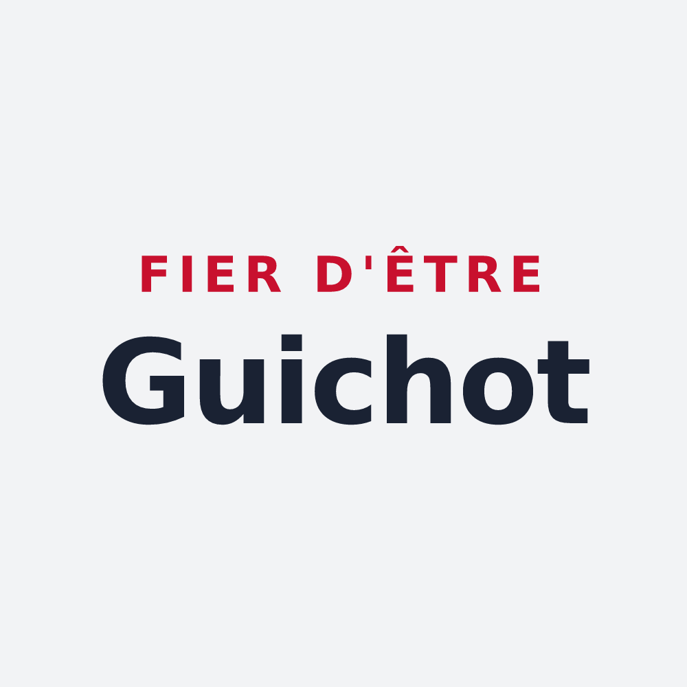 Poster « Fier d'être Guichot » — design pour Guiche
