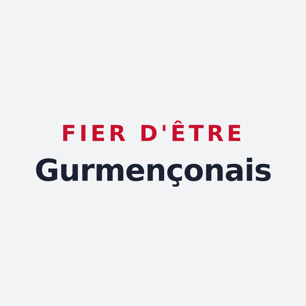 Poster « Fier d'être Gurmençonais » — design pour Gurmençon
