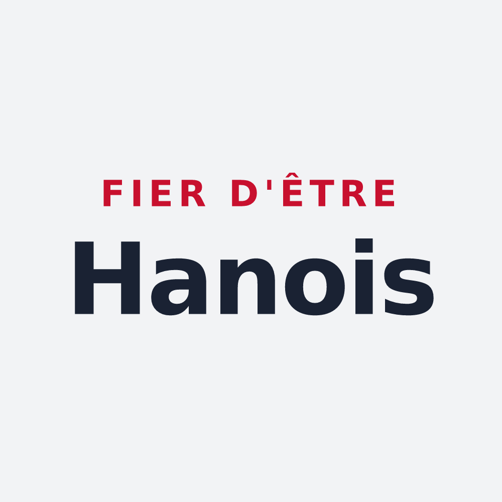 Poster « Fier d'être Hanois » — design pour Han-sur-Nied