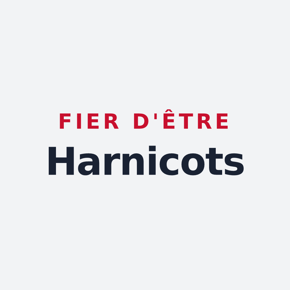 Poster « Fier d'être Harnicots » — design pour Hargnies