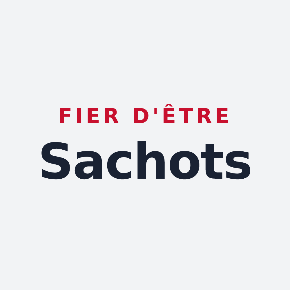 Poster « Fier d'être Sachots » — design pour Haumont-près-Samogneux