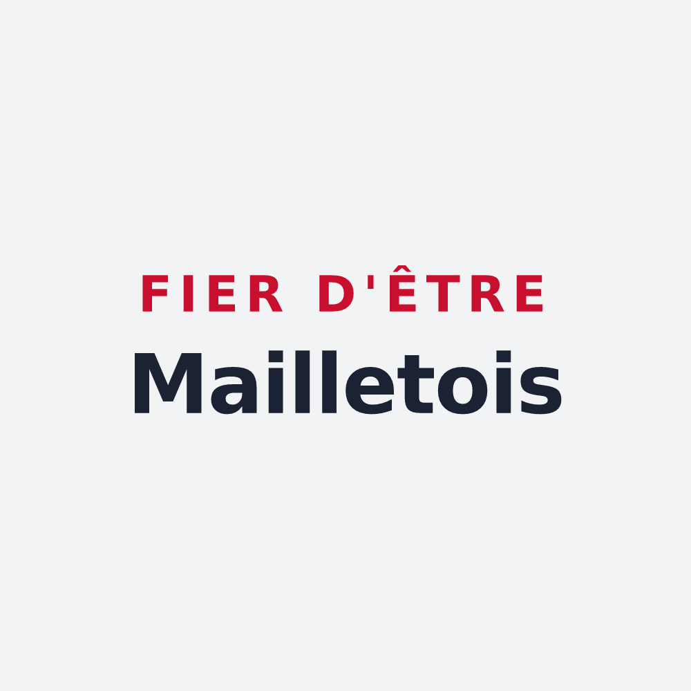 Poster « Fier d'être Mailletois » — design pour Haut-Bocage