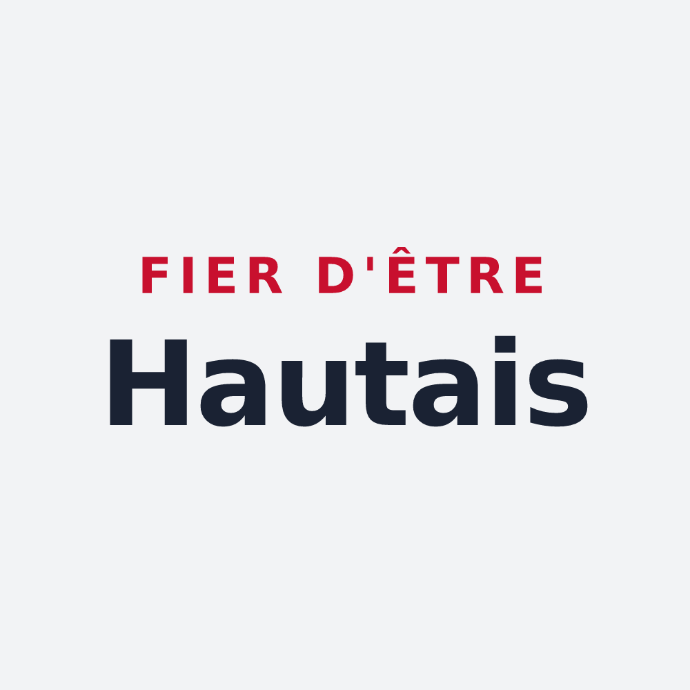 Poster « Fier d'être Hautais » — design pour Hauteville-sur-Mer