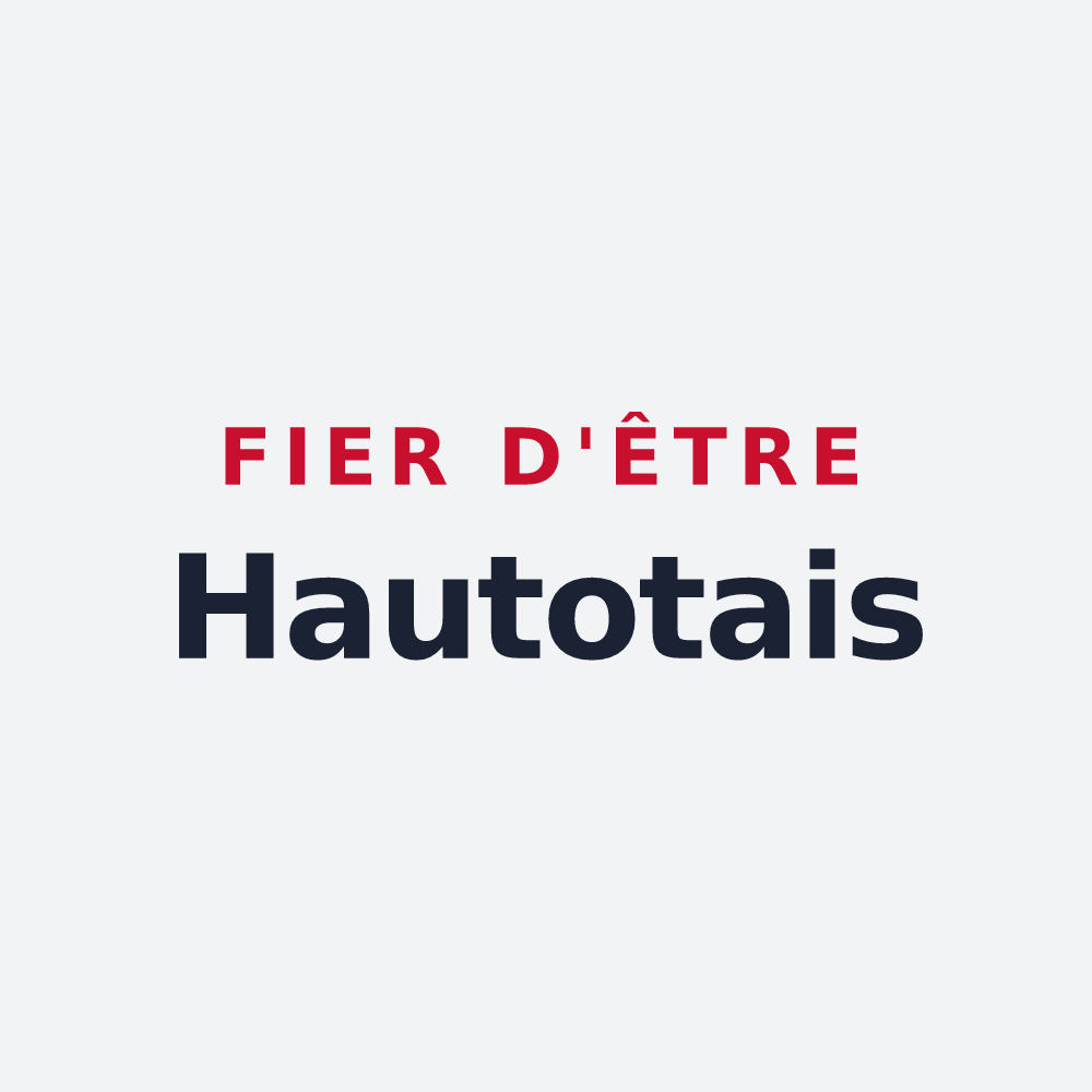 Poster « Fier d'être Hautotais » — design pour Hautot-le-Vatois