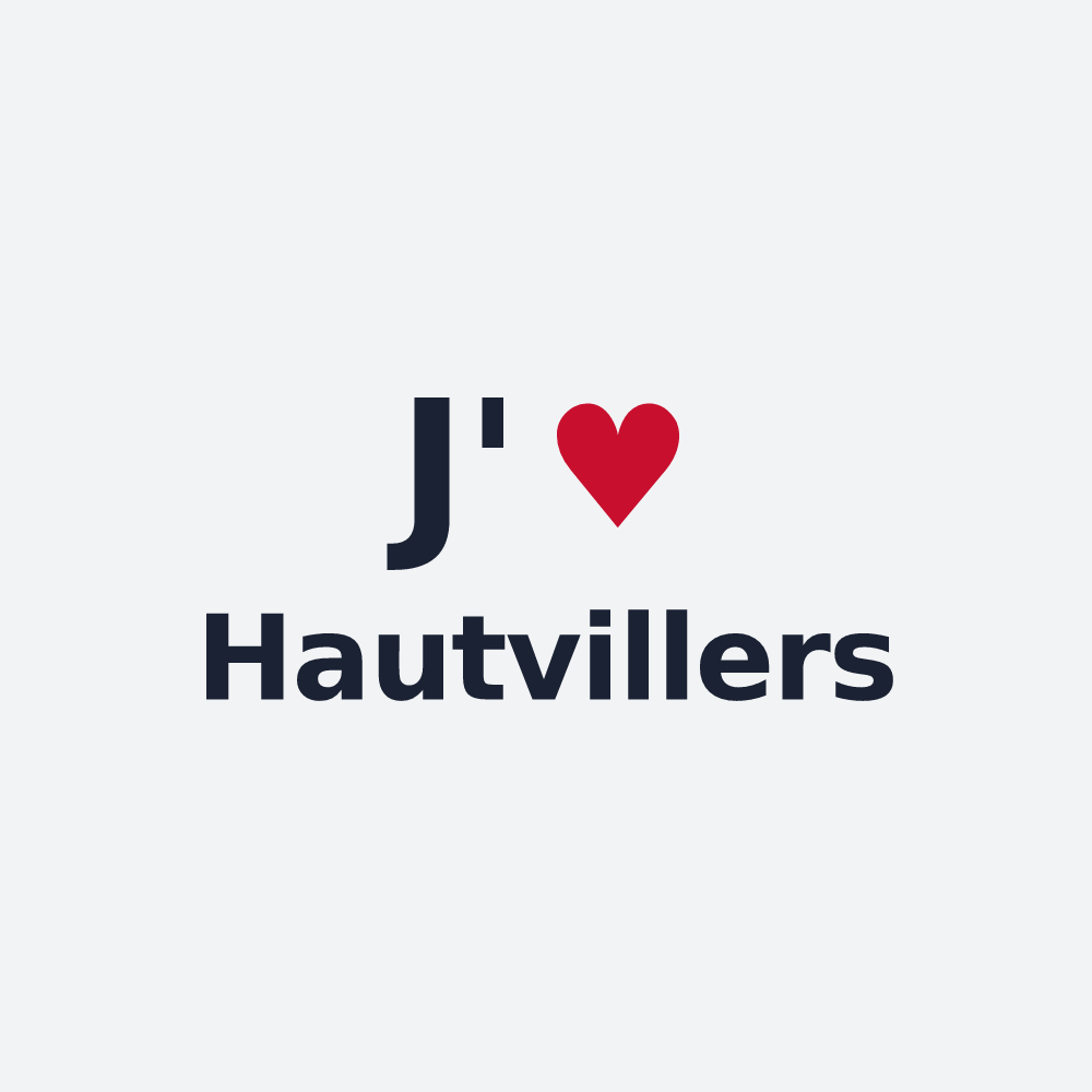 Poster personnalisé Hautvillers — design J'aime Hautvillers