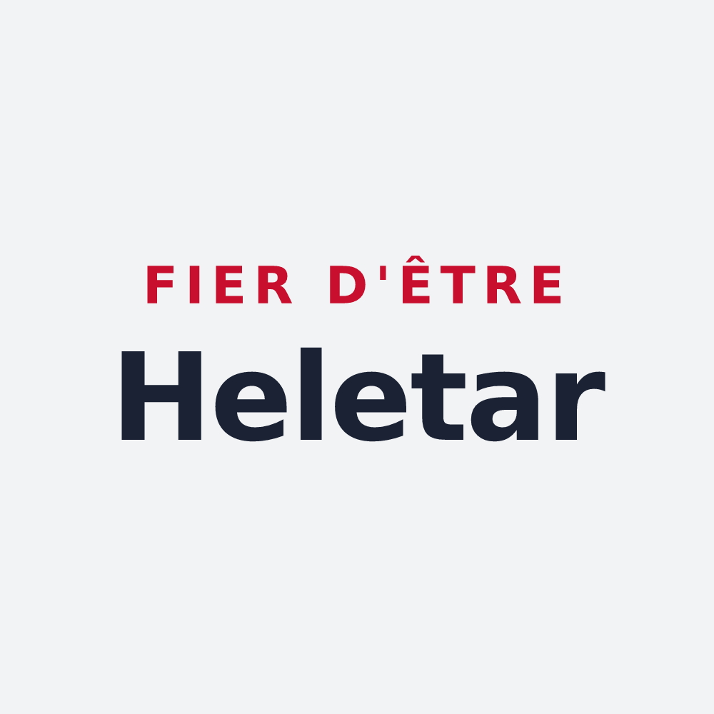 Poster « Fier d'être Heletar » — design pour Hélette